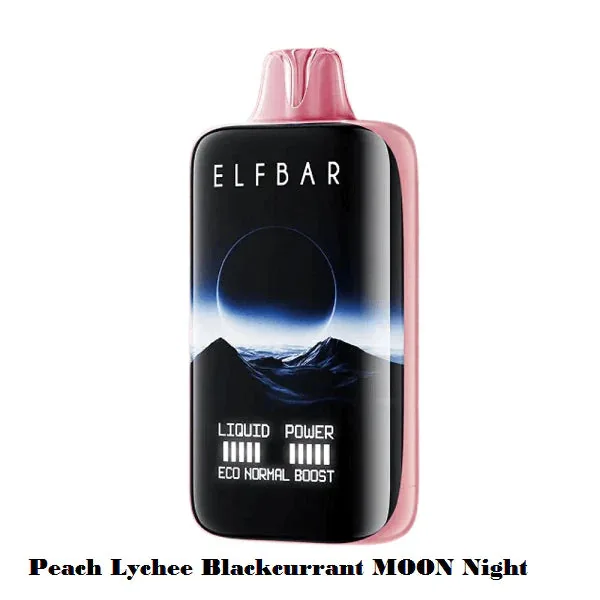 Elf Bar Moonnight 40K – Peach Lychee Blackcurrant 40000 Puffs - Vape Shop Hyderabad