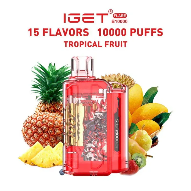 Iget Flare B10000 – Tropical Fruit - Vape Shop Hyderabad