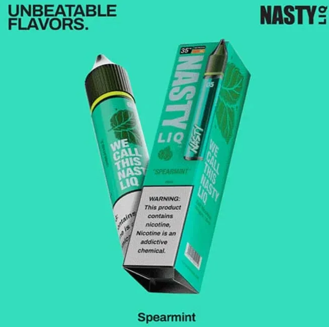 Nasty Liq Spearmint Nic Salt - Vape Shop Hyderabad