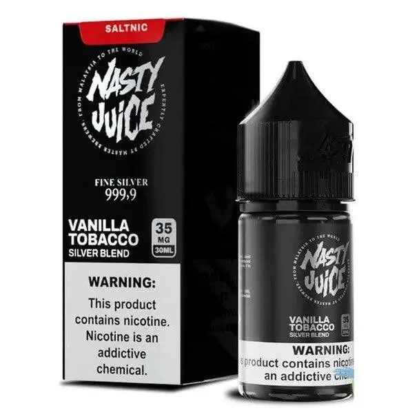 Nasty Nic Salt – Vanilla Tobacco - Vape Shop Hyderabad