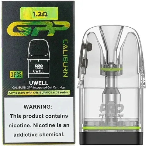 Uwell Caliburn Gpp Replacement Pod (1 2ω) - Vape Shop Hyderabad